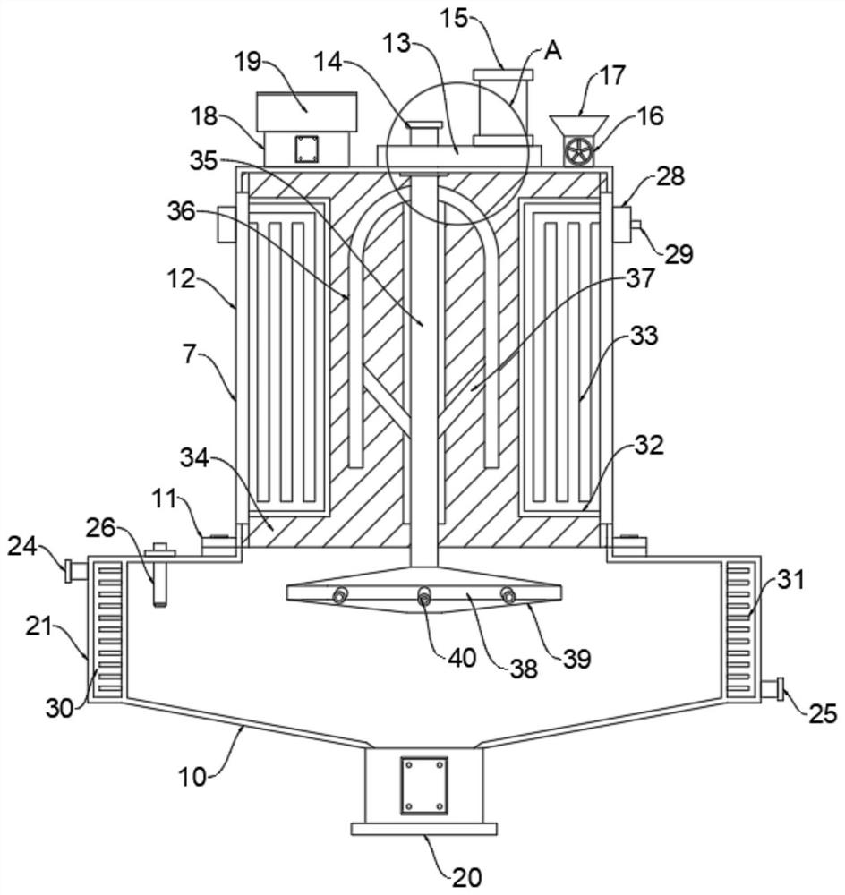 Crude heparin sodium precipitation equipment