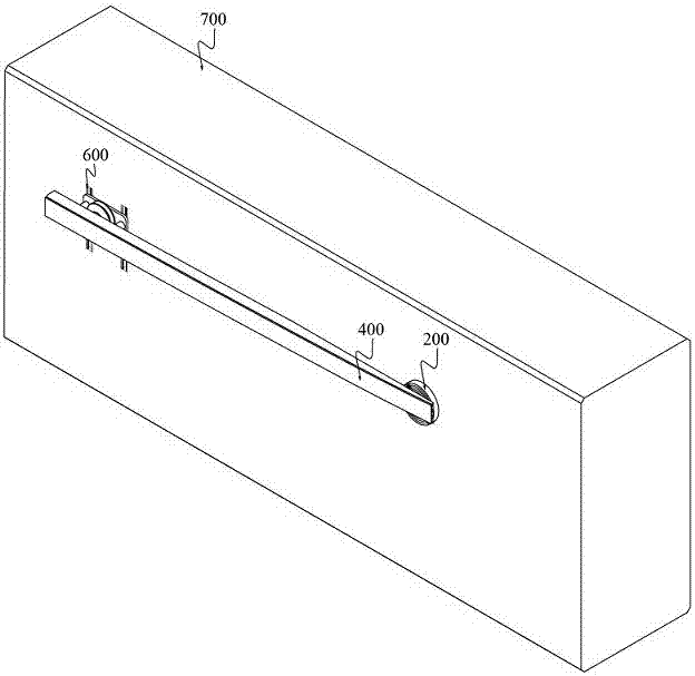 Insulation and damping device for end elbow of contact rail