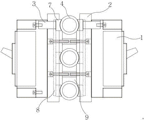 Bus device of low-voltage power distribution system