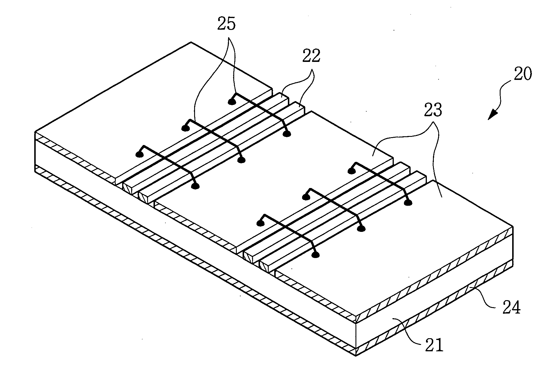 Printed circuit board having shield structure of signal transmission line