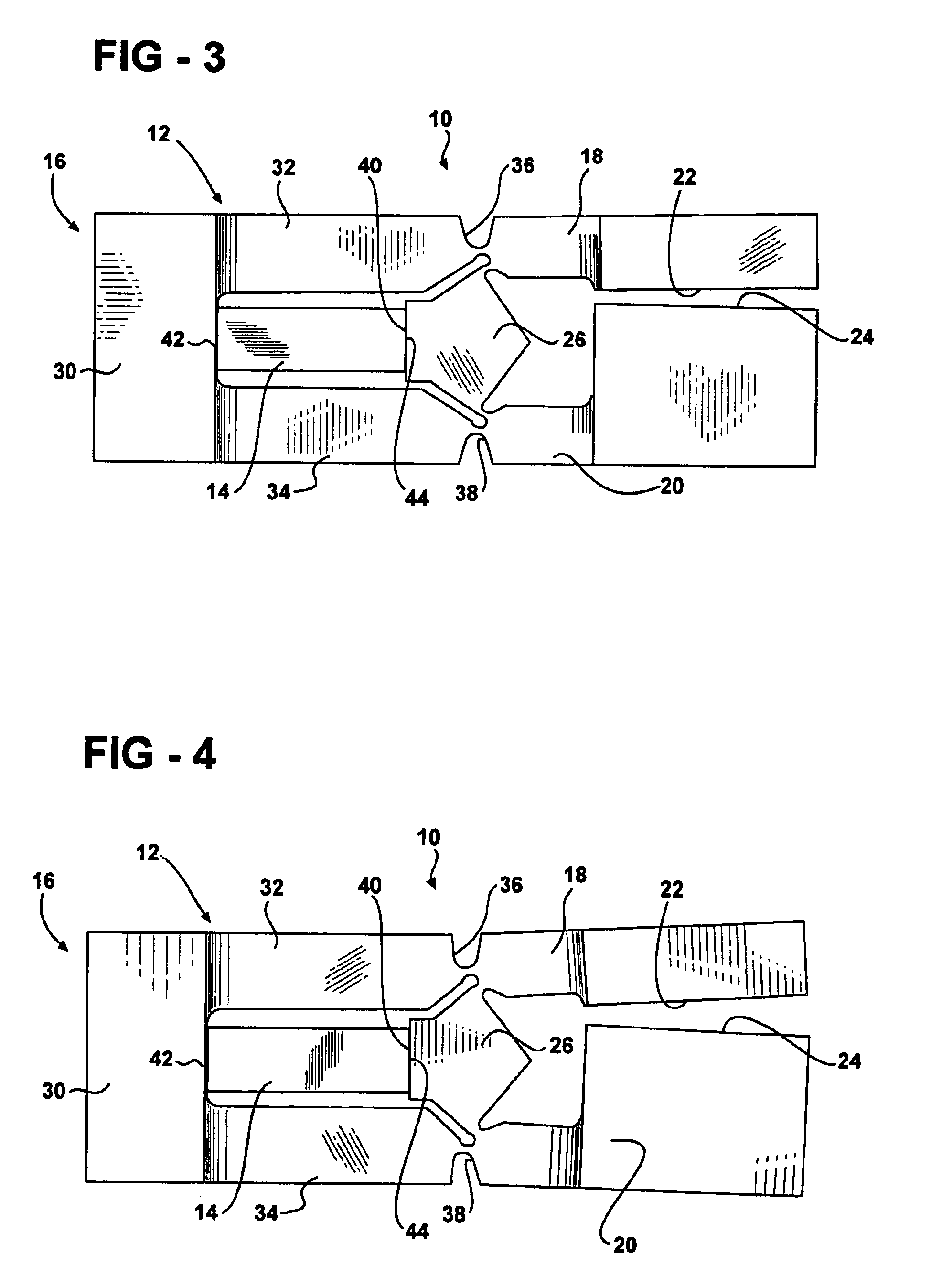 Apparatus for moving a pair of opposing surfaces in response to an electrical activation