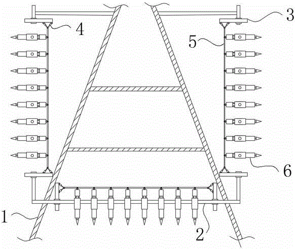 Anti-climbing device of electric power iron tower