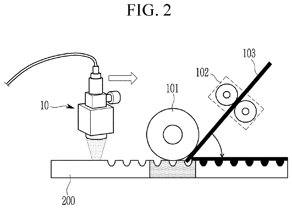 Manufacturing apparatus and method of manufacturing a metal-composite patch part