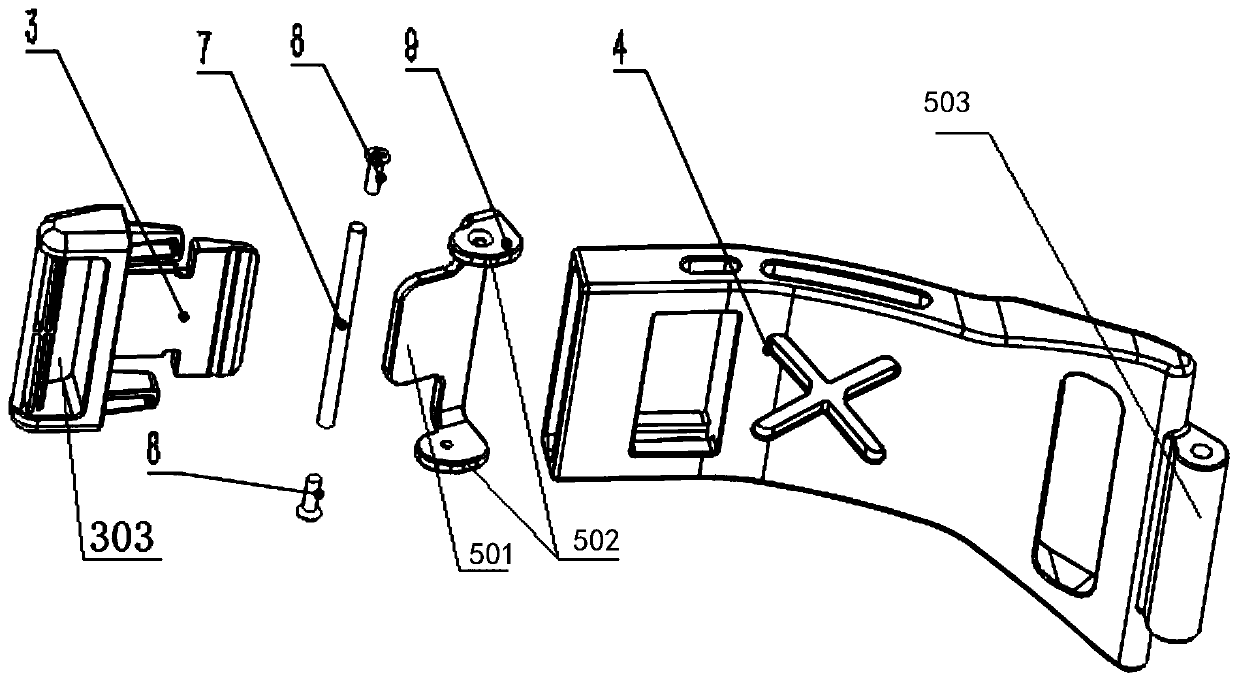 Fire service life safety belt of positive pressure respirator and using method of fire service life safety belt