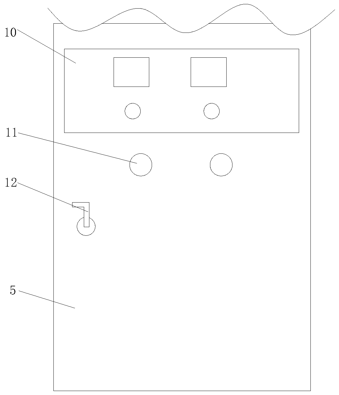 Power distribution cabinet with high heat dissipation performance