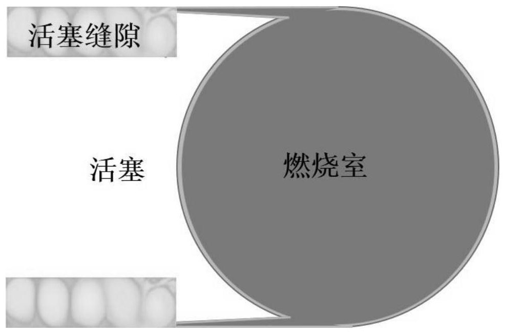 Thermal compensation method for combustion chamber of rapid compressor