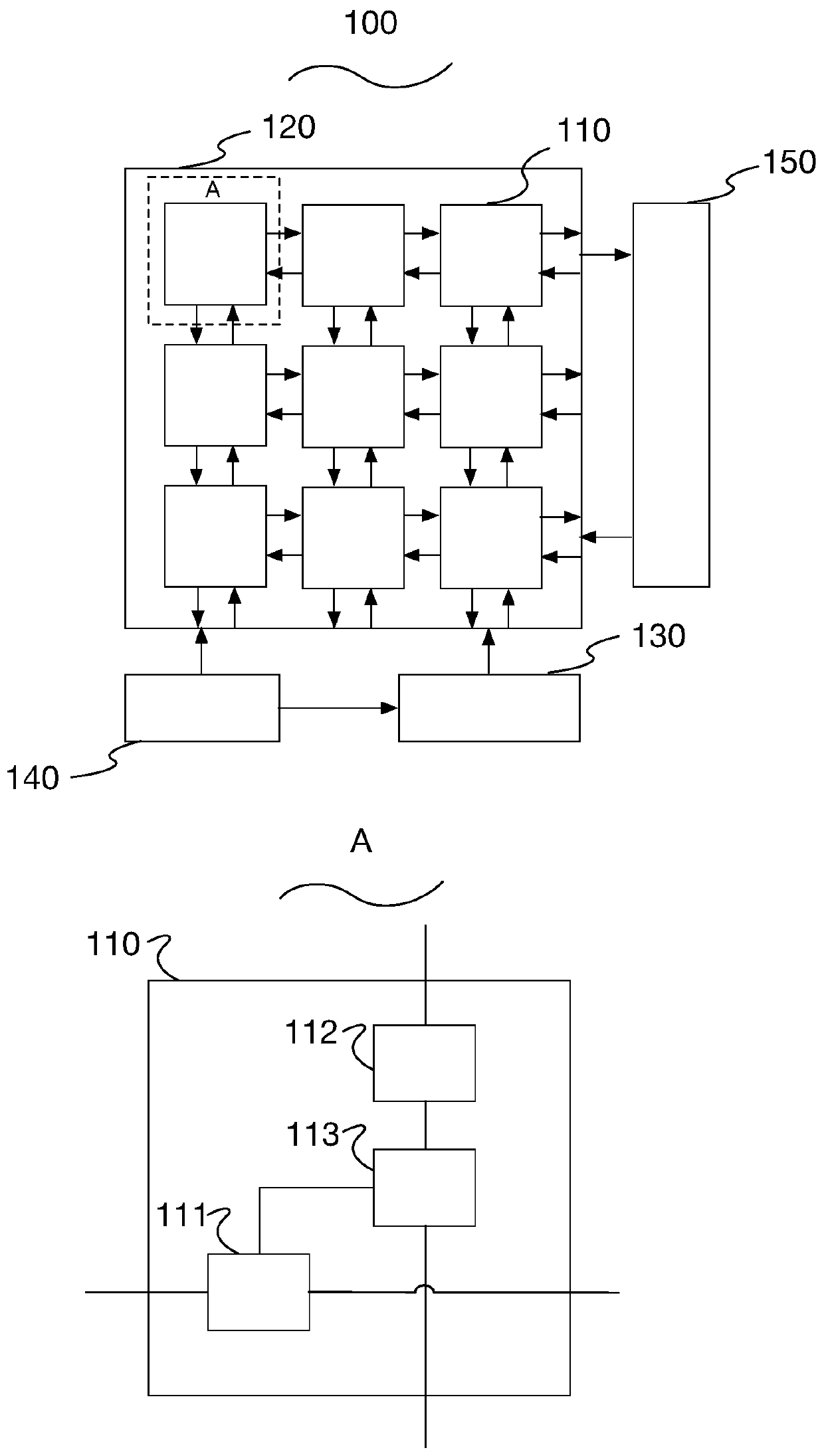 Matrix processing device, method and processing equipment