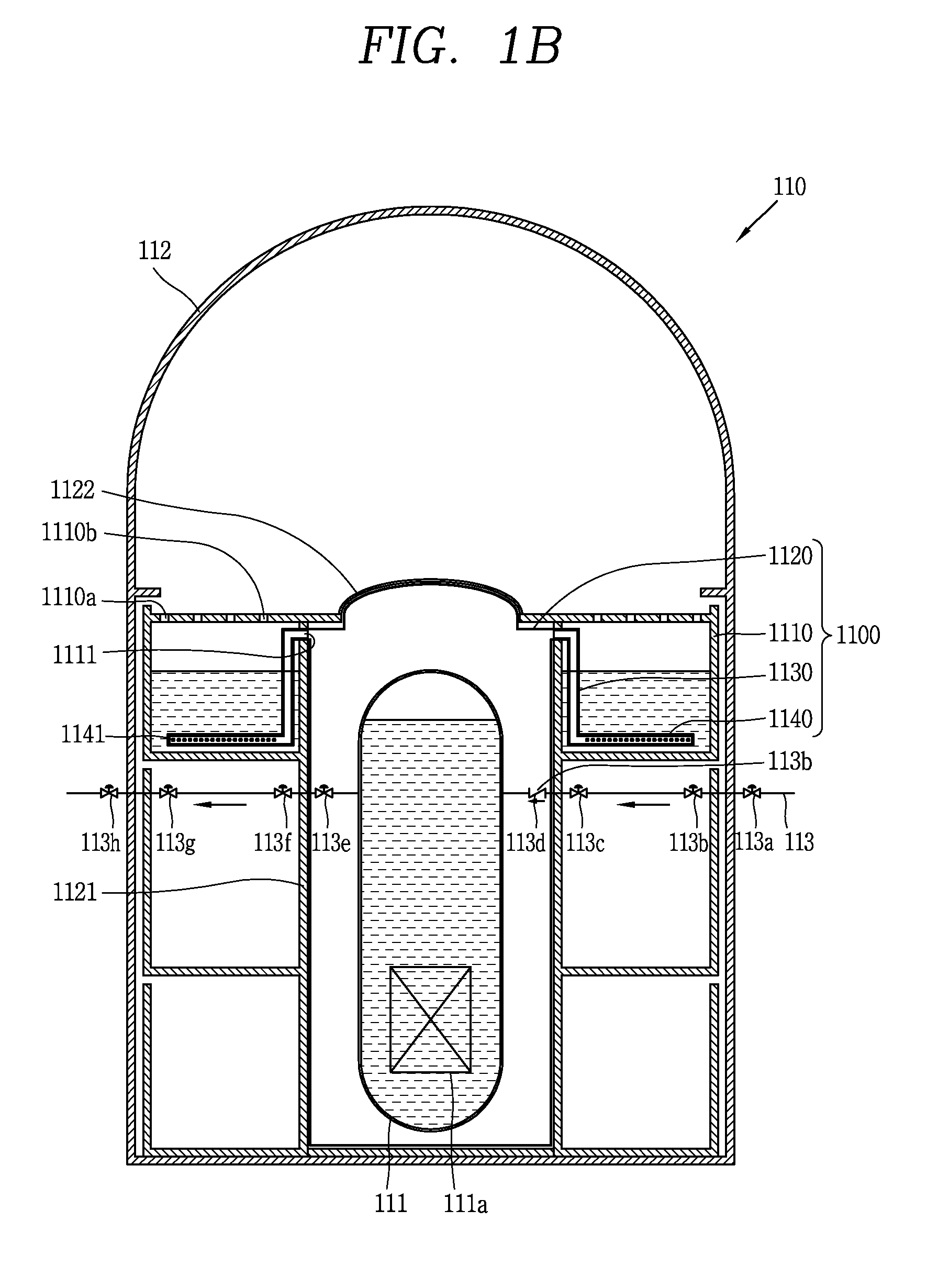 Facility for reducing radioactive material and nuclear power plant having the same