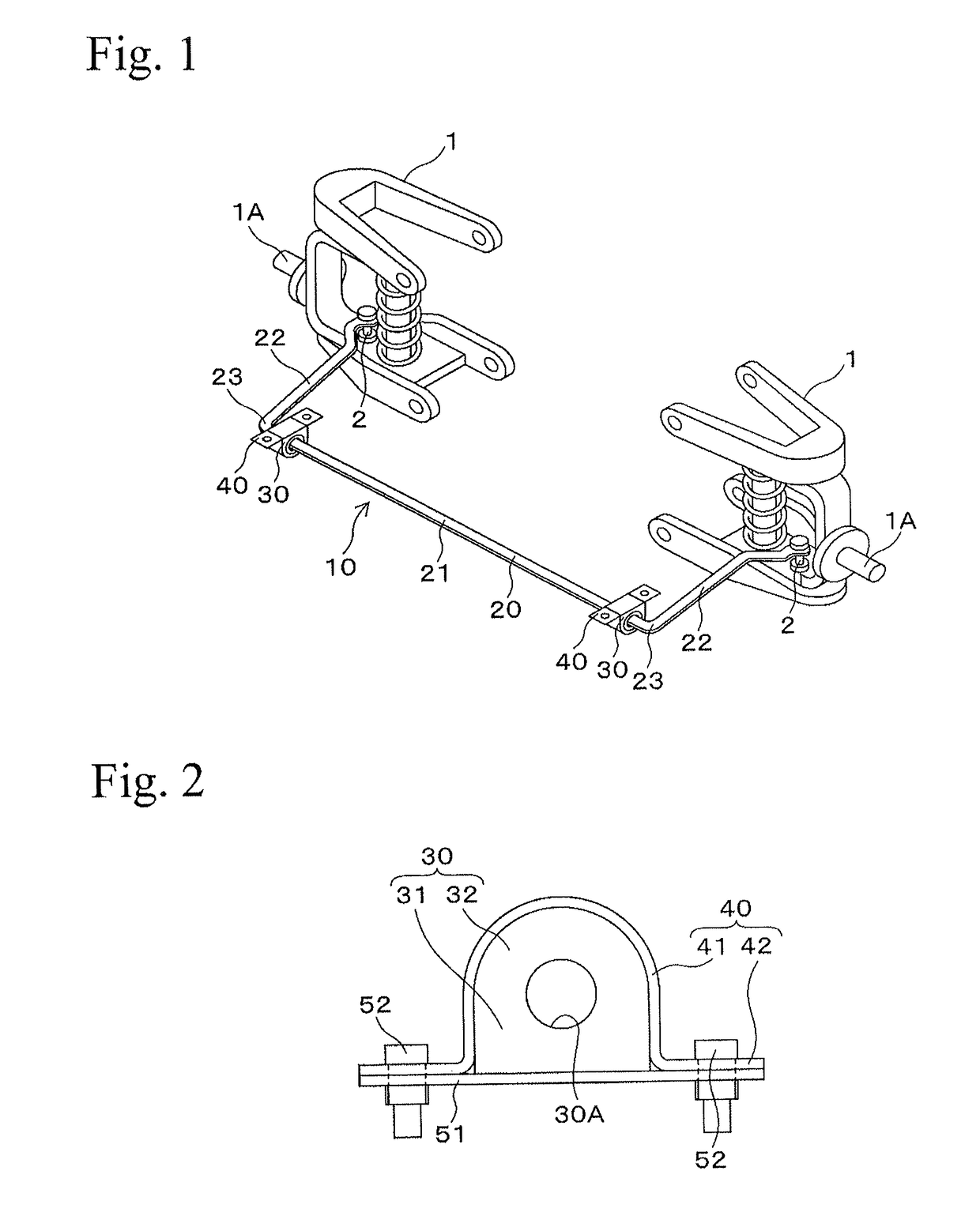 Bush for stabilizer, fastening tool, and fastening method