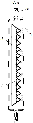 Flat-plate solar water heater