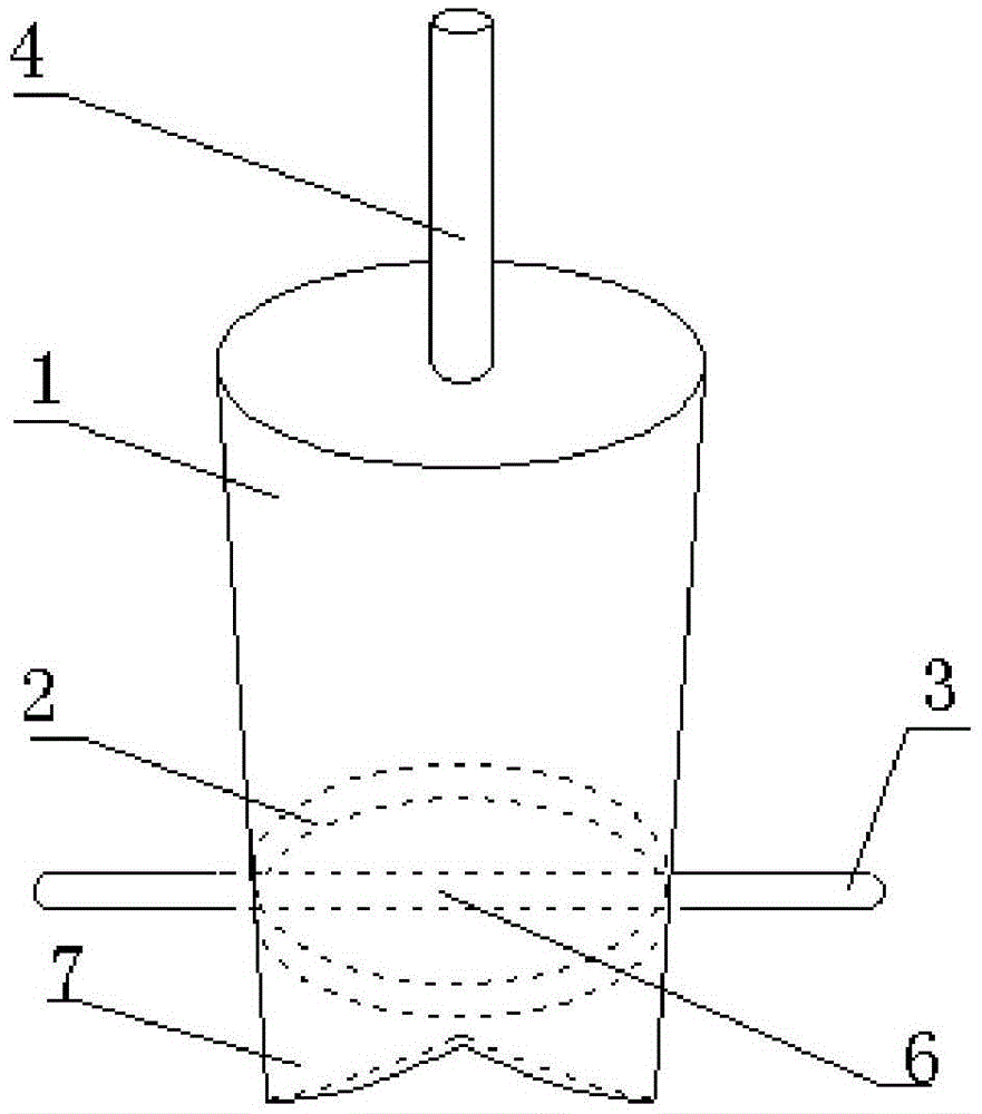 Manual seedling transplanting device