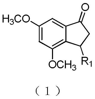 3-substituted-1-indanone derivative compound and its preparation method and pharmaceutical use