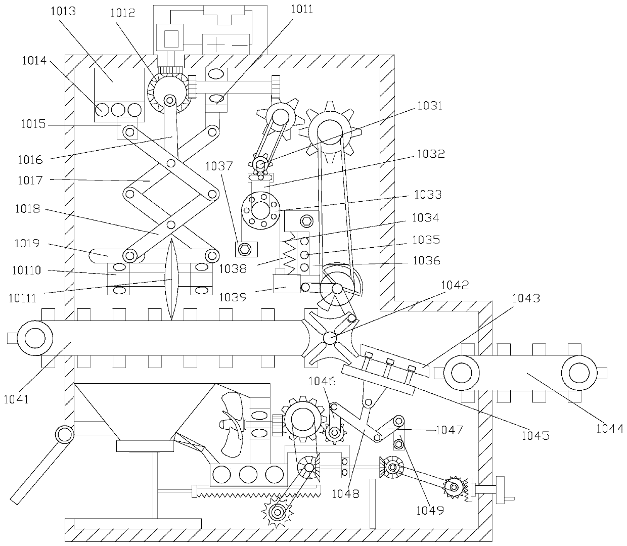 A new type of cutting device for rubber and plastic sheets