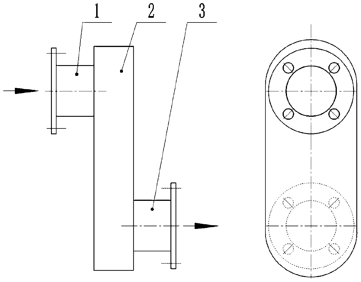 Resonance flue gas box and enhanced heat exchange method thereof