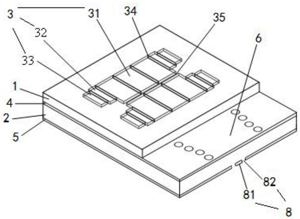 Millimeter wave band ultra wide band patch antenna based on substrate integrated waveguide feed