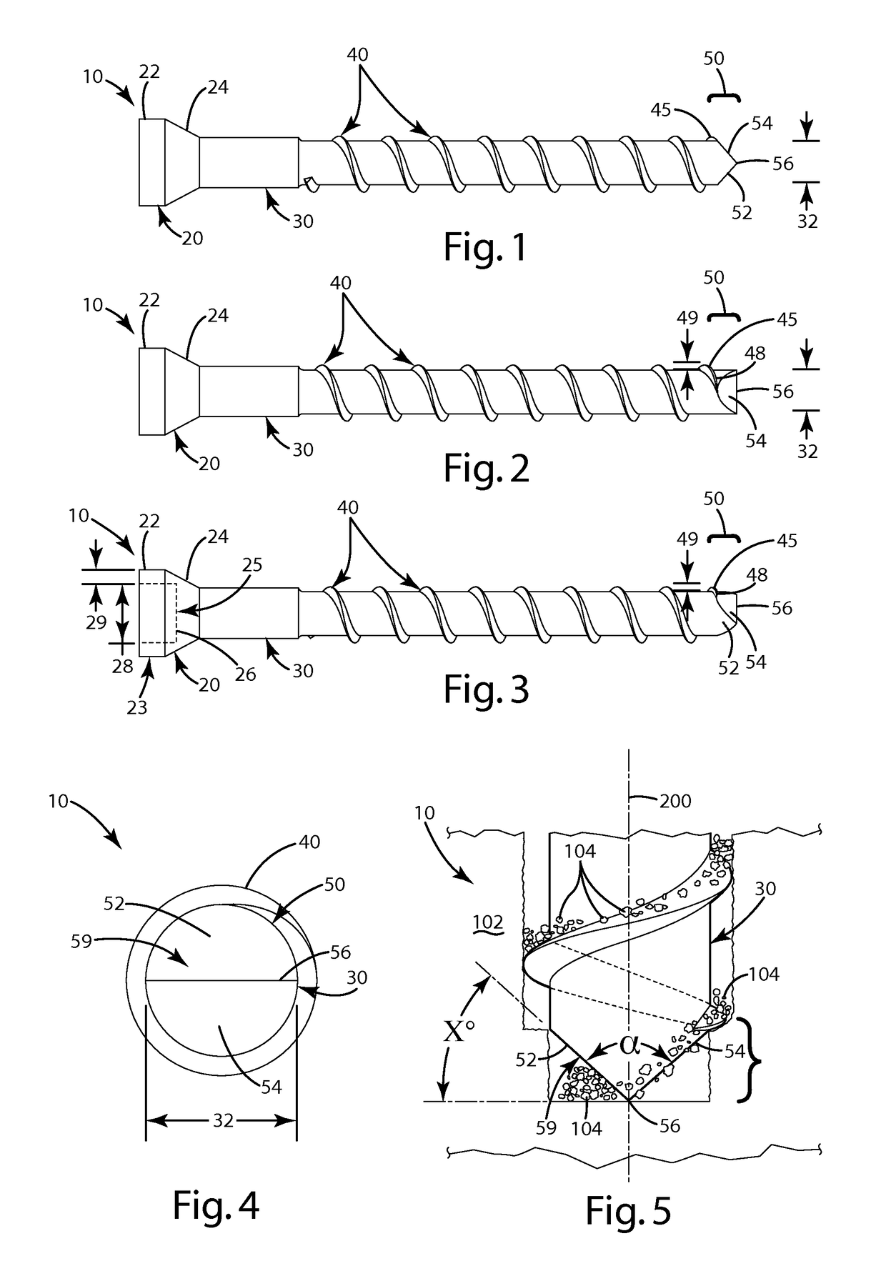 Fastener, installation tool and related method of use