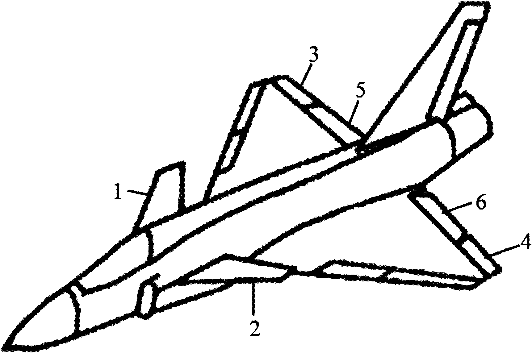 Method of determining use priority of various control surfaces of multi-control surface plane at close-range stage