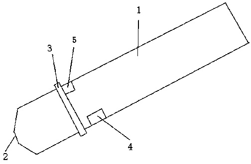 Plastic pen holder capable of correcting pen holding posture