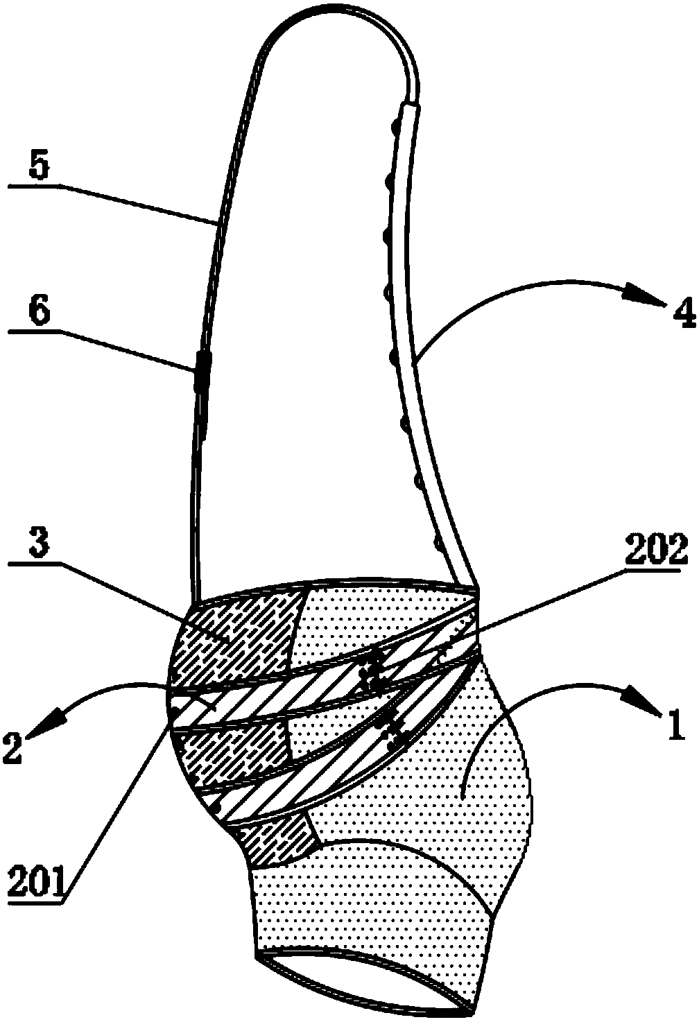 Abdomen protection device for pregnant women during pregnancy