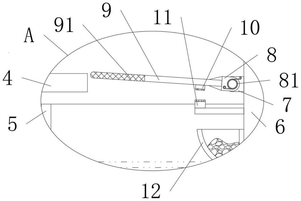 Efficient trapping and deinsectization device for dendrobe planting