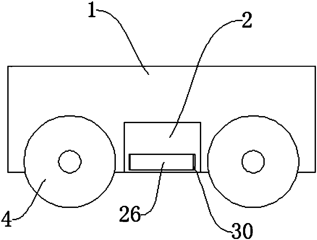 Mechanical self-rescue device in mire and self-rescue method