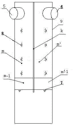 Multi-stage spray reaction tower