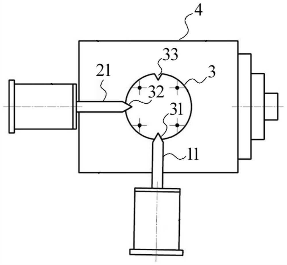 Positioning and locking device for vibration simulation platform