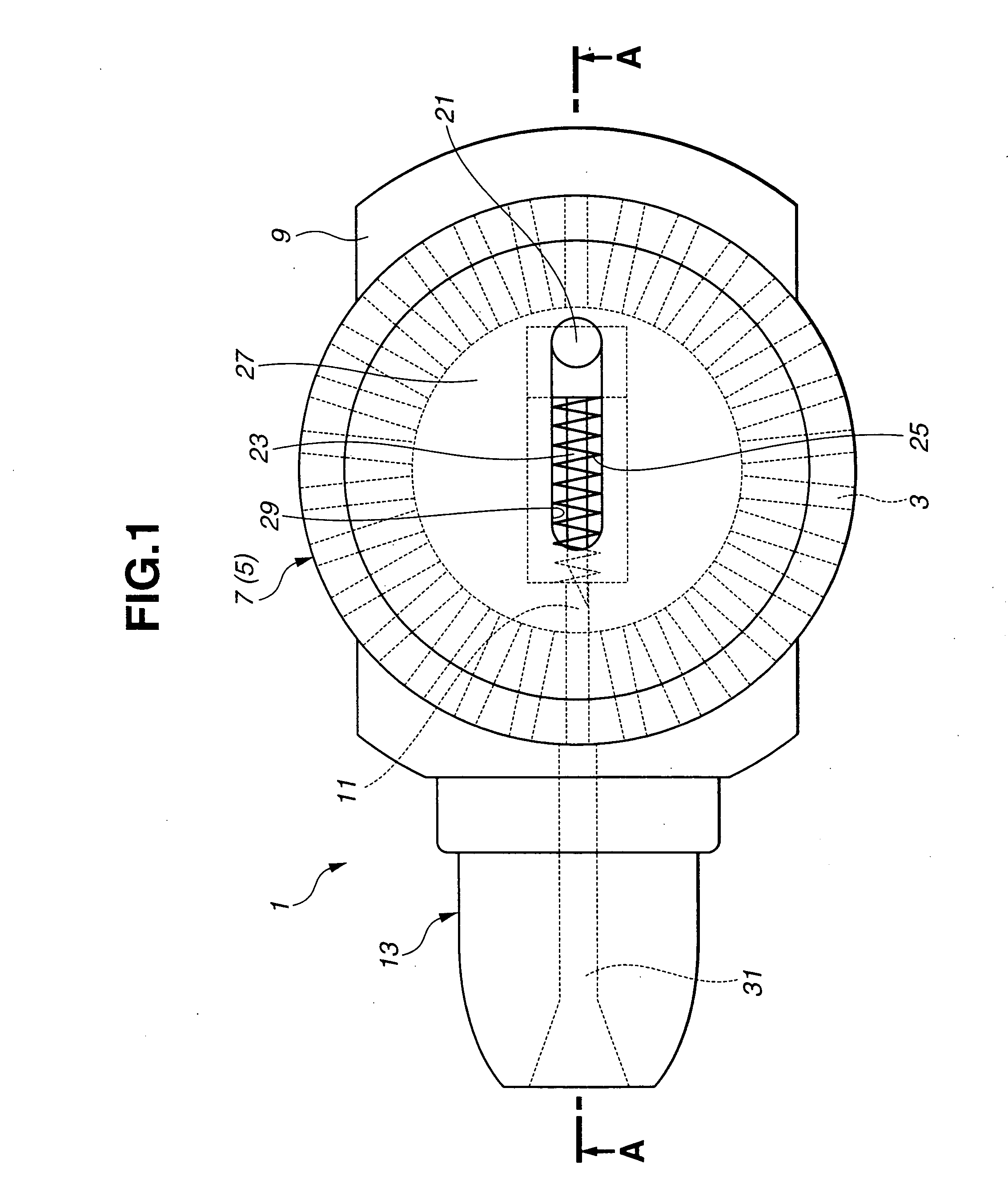 Inhaling type medicine administering apparatus and medicine cartridge used therein