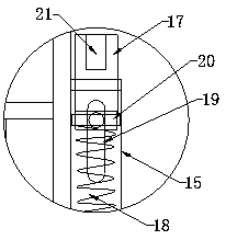 Fluorescent isolation combination type safety warning net