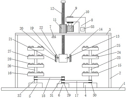 Watering device for flower planting