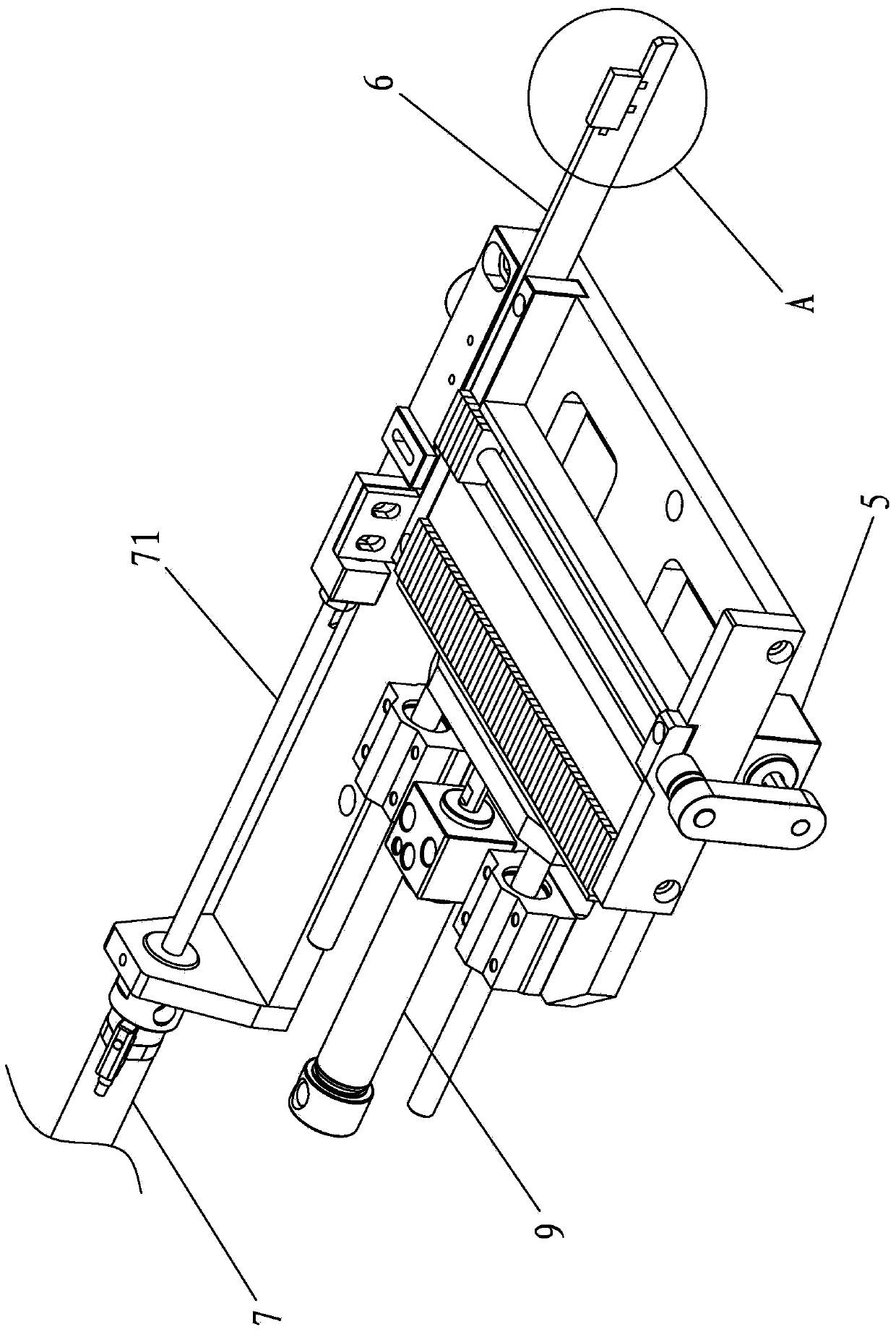 Automatic installation mechanism of tool bit