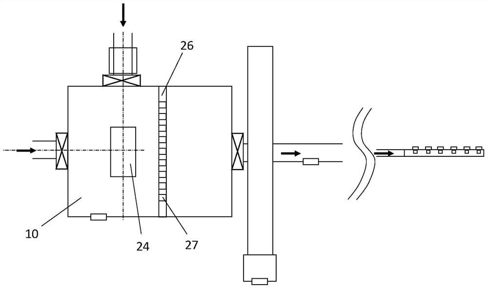 Combustion device with low NOx combustion