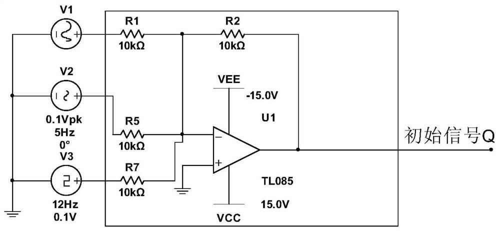 A seven-dimensional hyperchaotic masking and security communication circuit based on drive-response synchronization