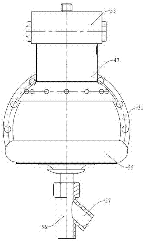 Spherical hinge universal rotary motor, and manufacturing method and operating method thereof