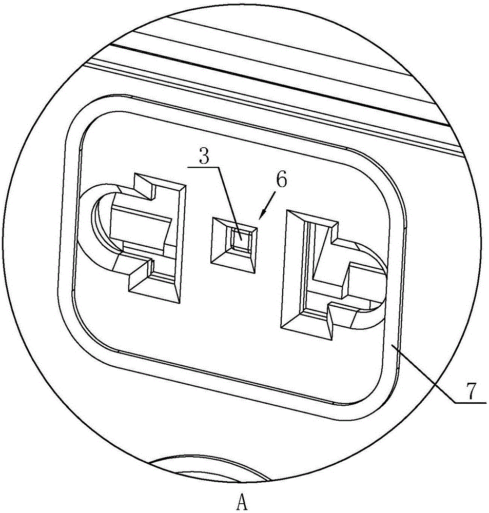 Loop-lighting safety socket and plug component