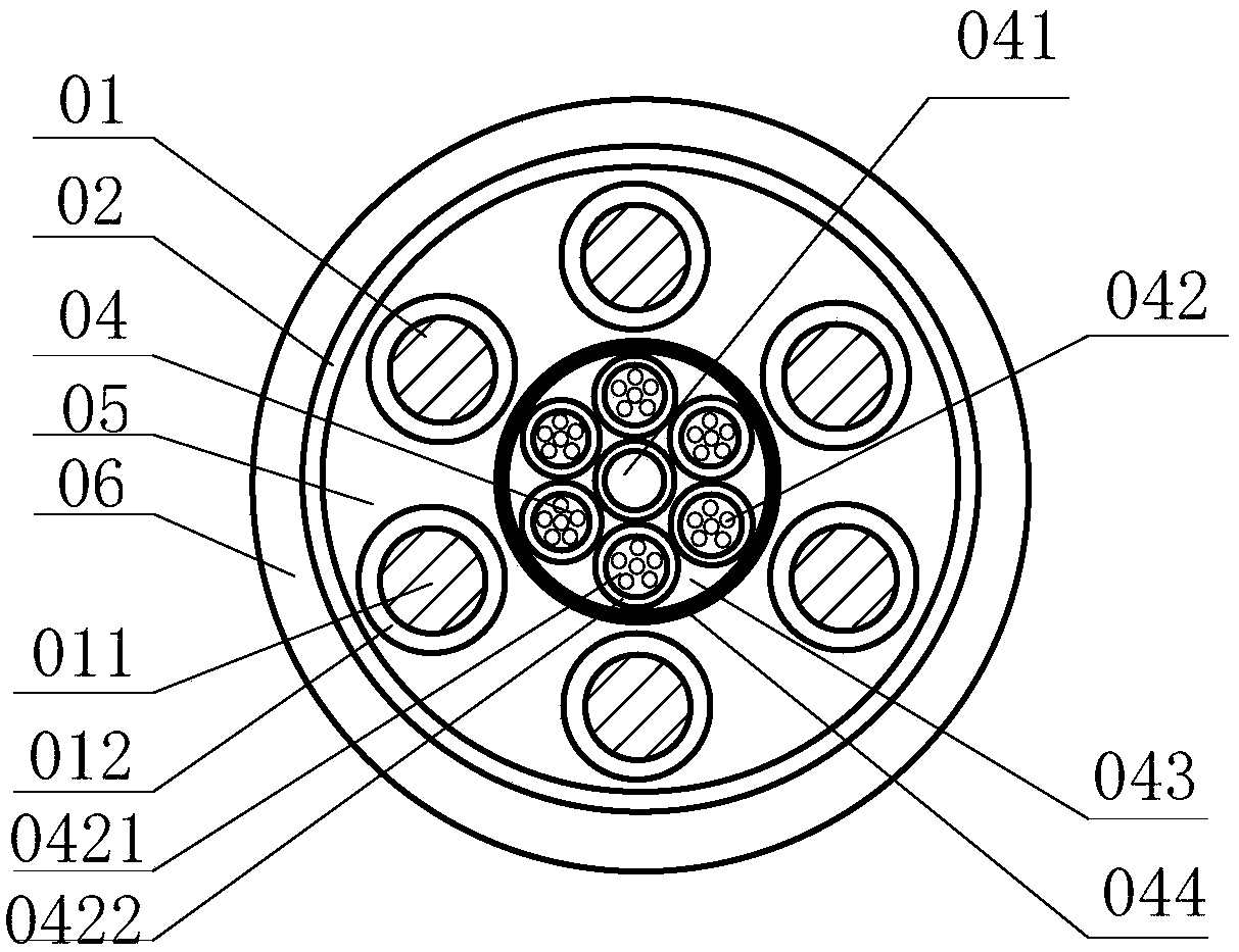 Composite return wire