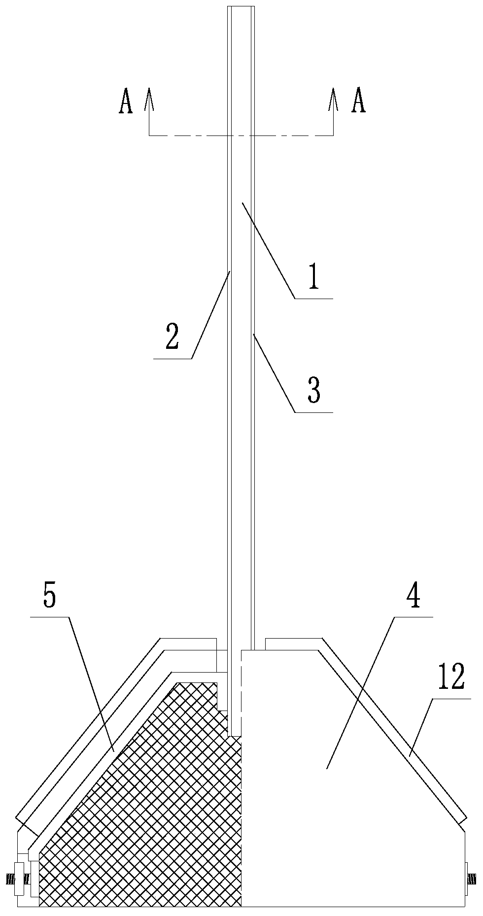 Multifunctional replacing-type blasting electrode for plasma blasting experimental system