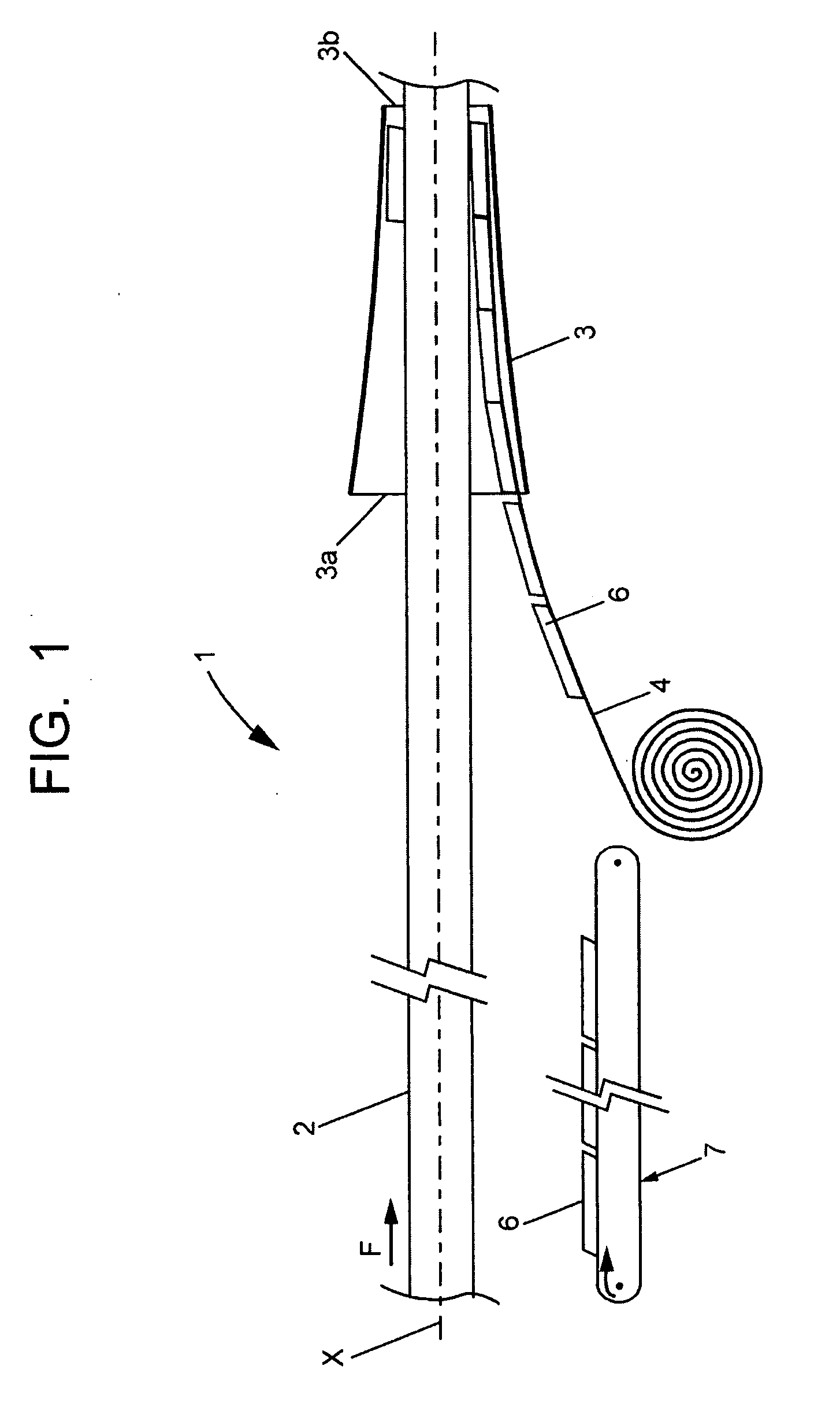 Process of continuous manufacturing and installation of a thermally or electrically insulated tube or cable