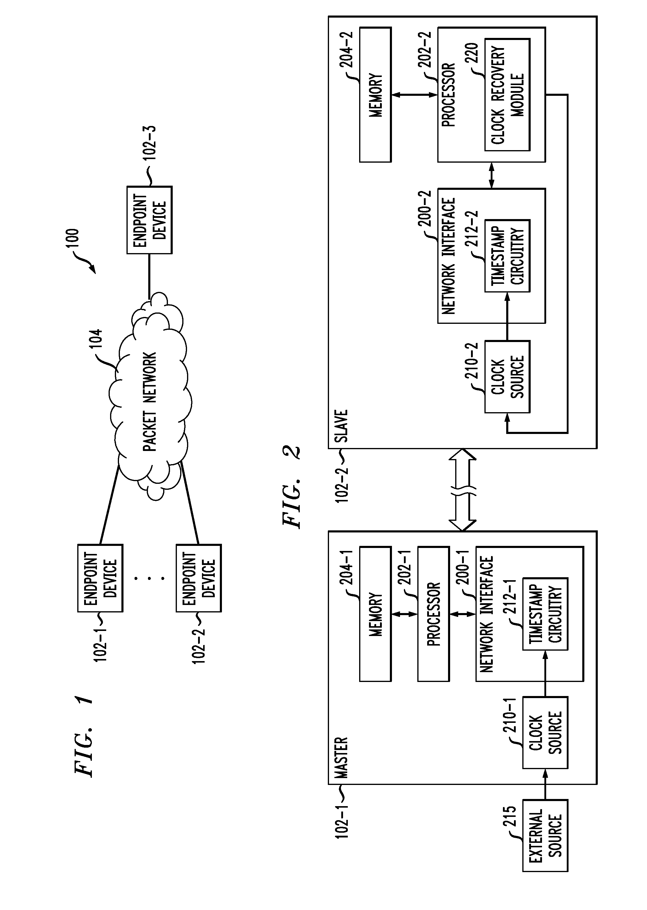 Method, Apparatus and System for Frequency Synchronization Between Devices Communicating over a Packet Network