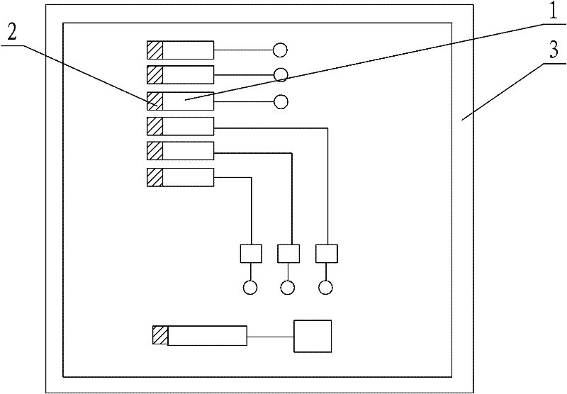 Process for manufacturing whole gold-plated board