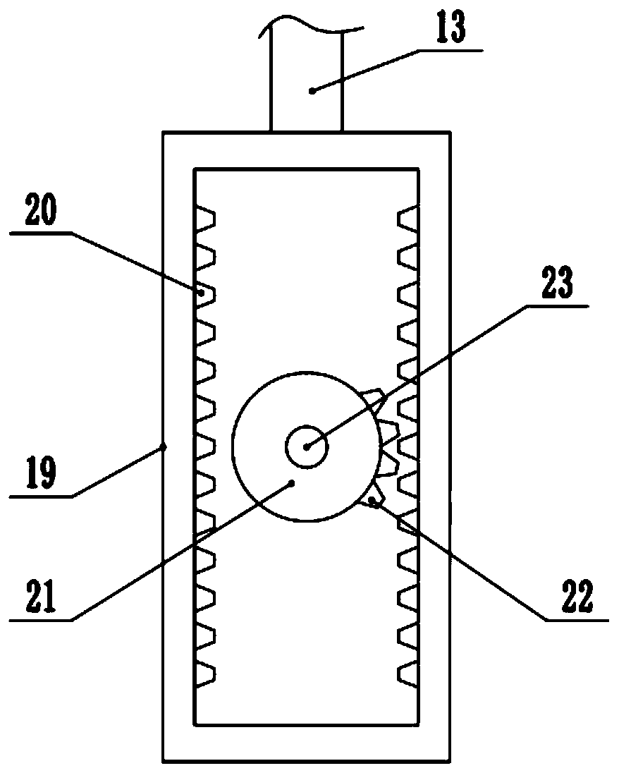 Grinding device for chemical powdery raw materials