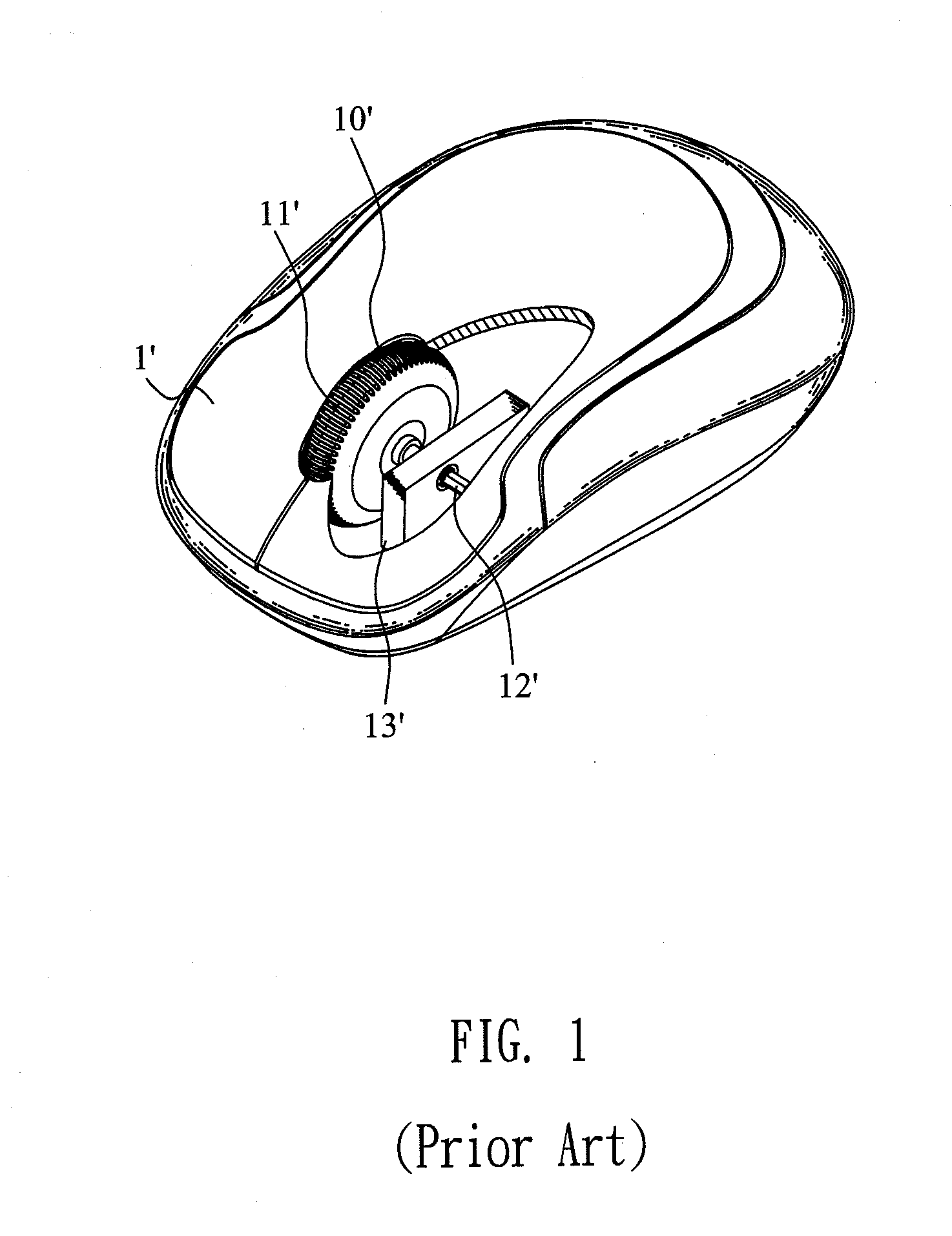 Mouse wheel device