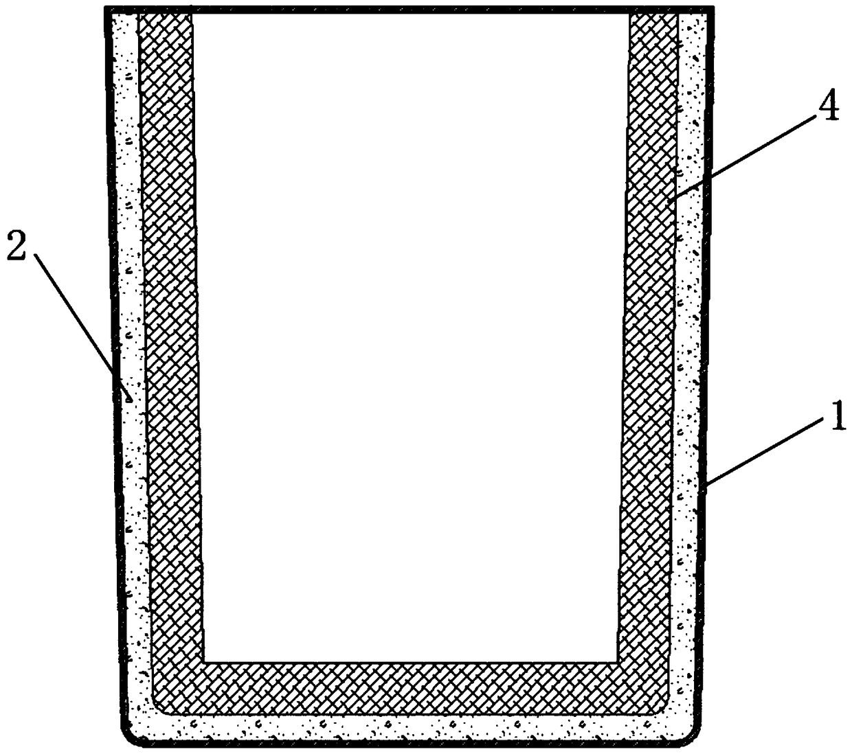 On-line Ladle Safety Residual Thickness Marking Method