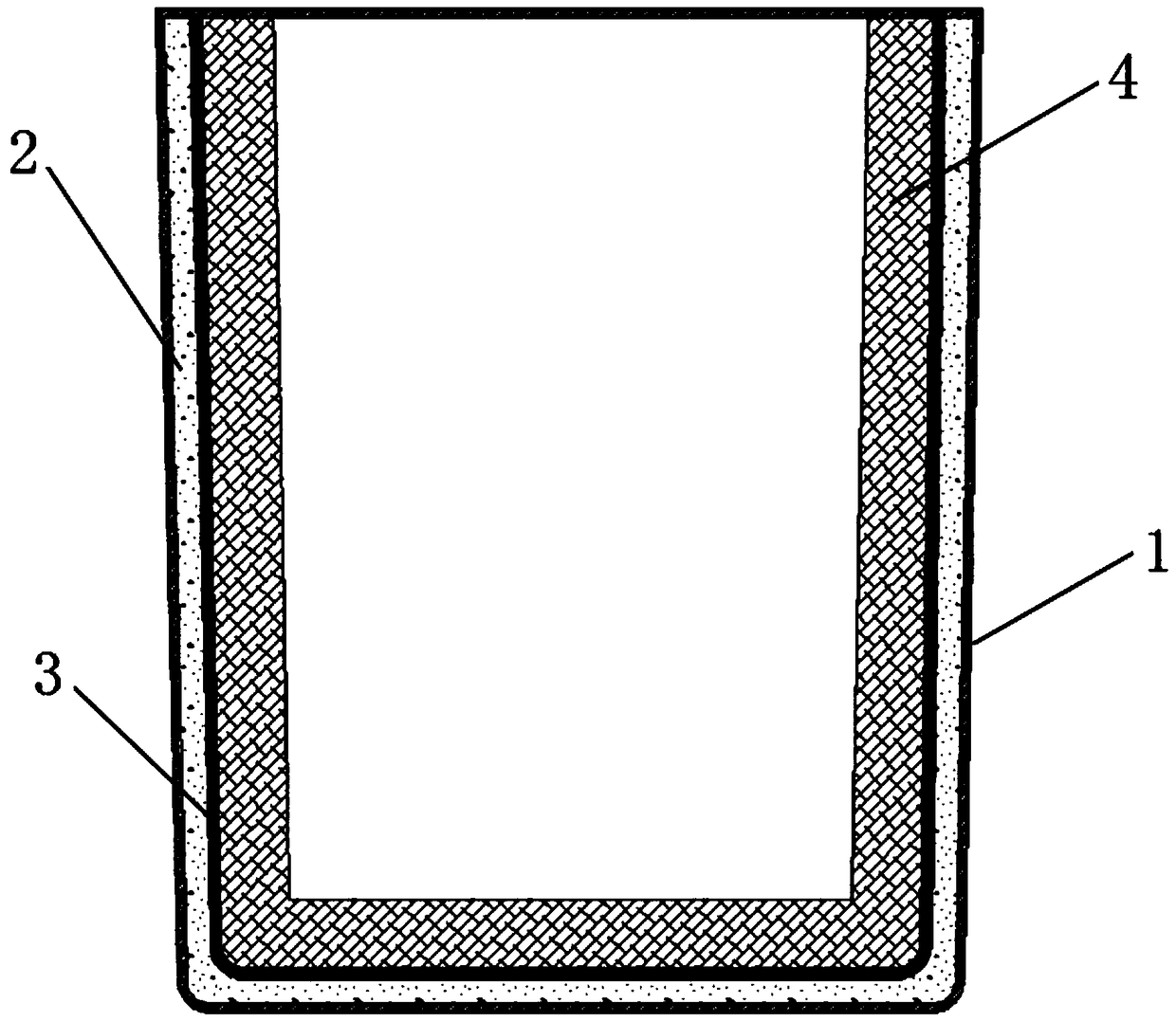 On-line Ladle Safety Residual Thickness Marking Method