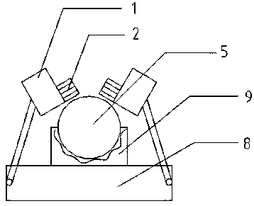 Cable deicing device