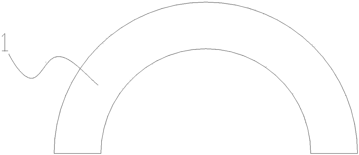 Test method and test tooling for dome-shaped brittle material