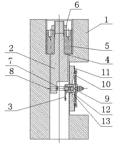 Deep well pressure switch used in high temperature high pressure environment