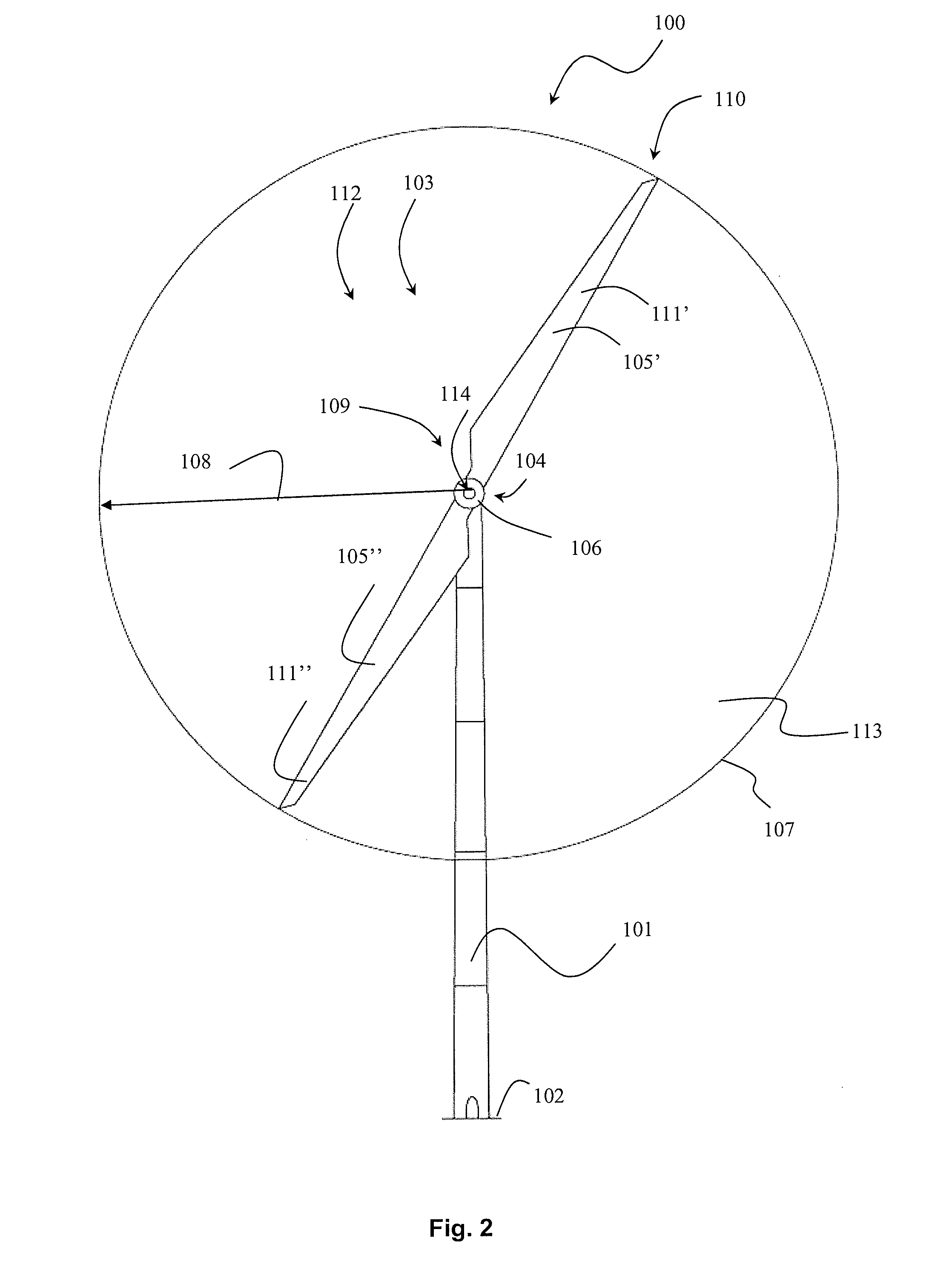 Wind turbine with additional rotor moment of inertia and a method for controlling a wind turbine with additional rotor moment of inertia
