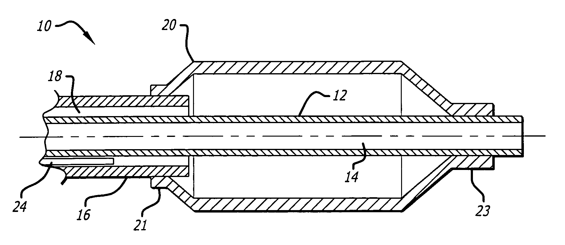 Non-metal reinforcing mandrel