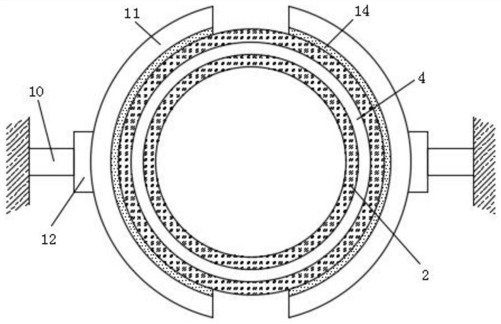 A Curved Composite Silent Drain Pipe